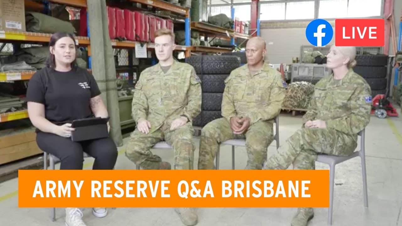 Army Reserve Q&A Brisbane