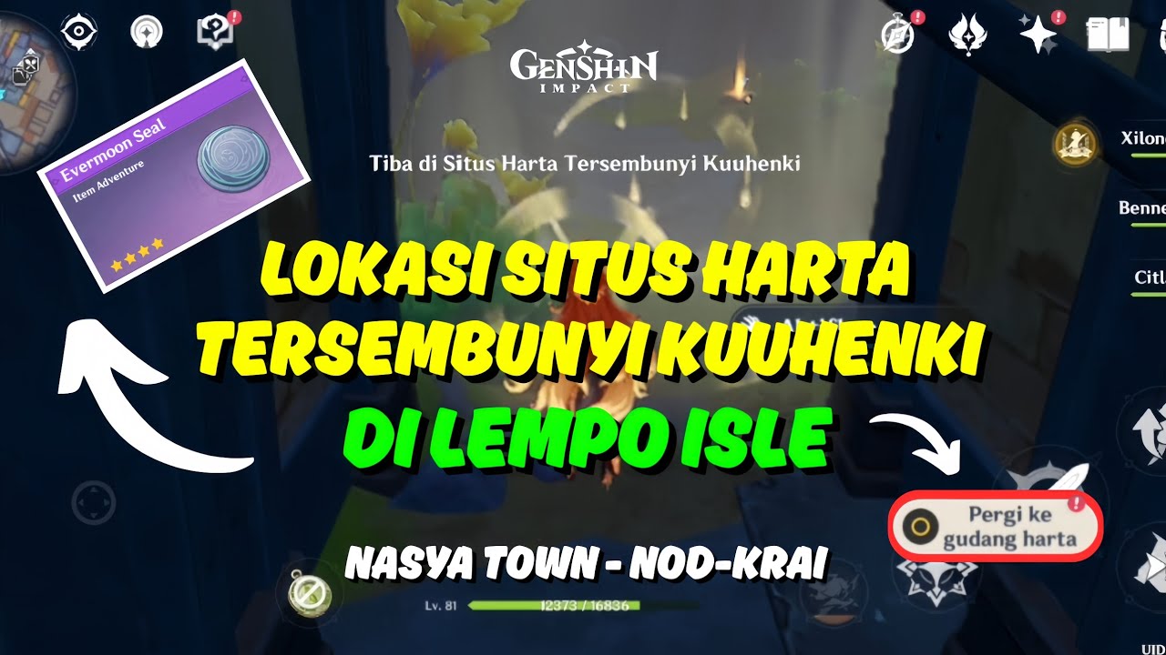 Lokasi Situs Harta Tersembunyi Kuuhenki di Lempo Isle | Nod-Krai