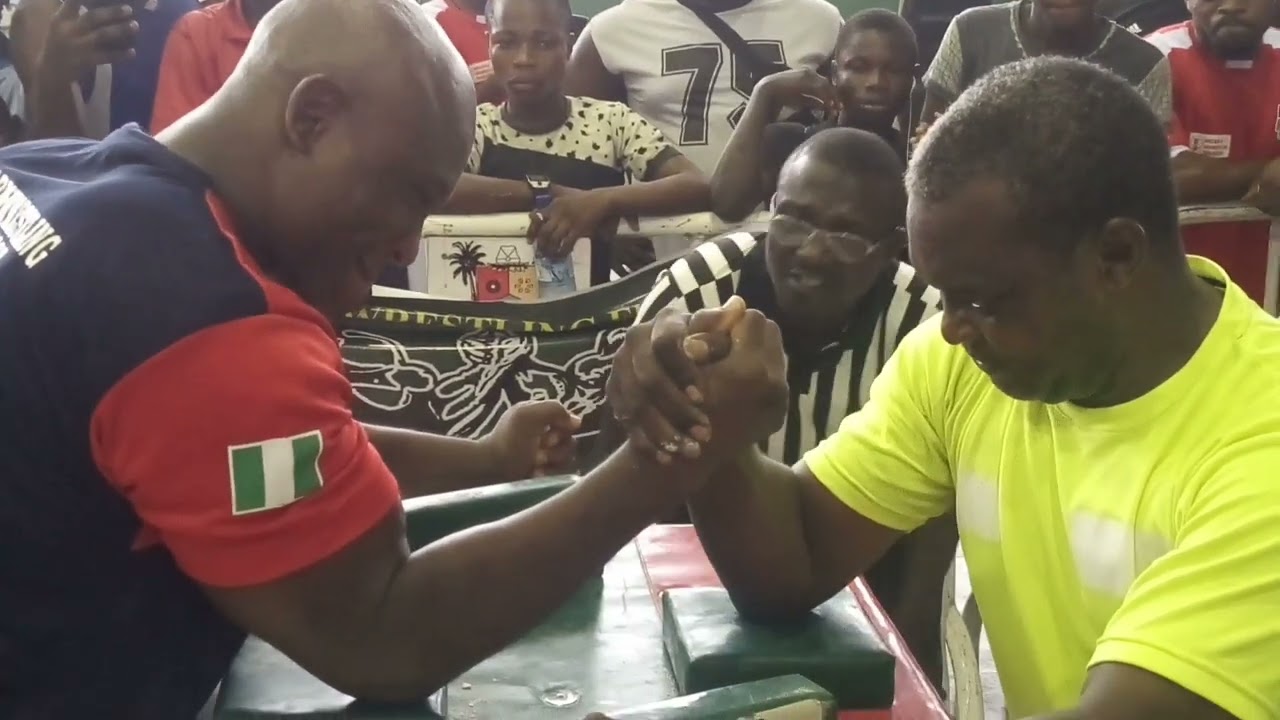 Nigeria Arm wrestling,Lagos,Nigeria 2019.