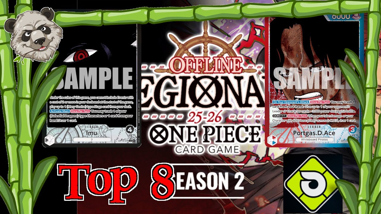 Imu vs RB Ace - Top 8 Edinburgh - Carrying On His Will #onepiecetcg  [German/Deutsch]