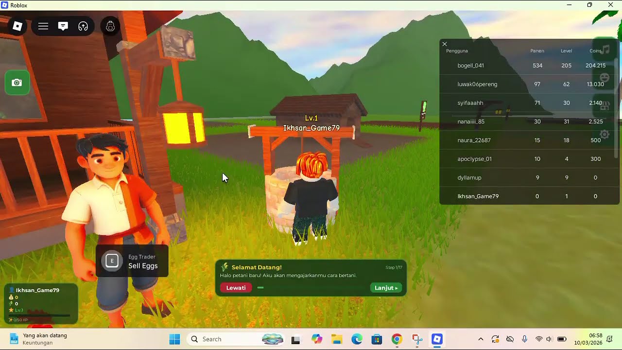 PERTAMAKALI MAIN ROBLOX MASIH BINGUNG GAESSSS