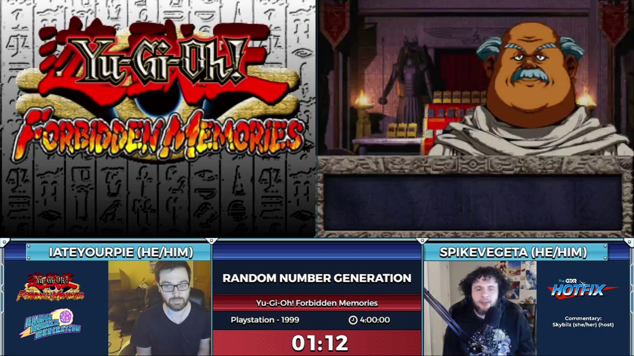 Random Number Generation - Yu-Gi-Oh! Forbidden Memories Randomizer