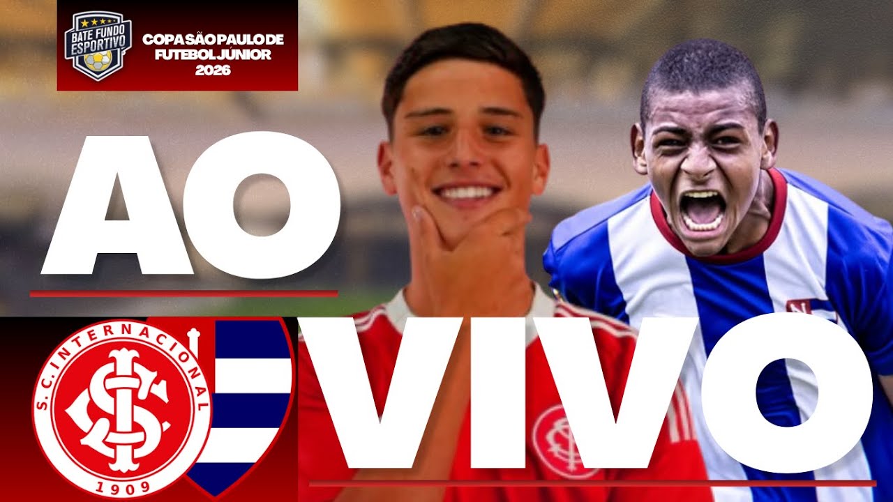 INTERNACIONAL X NACIONAL AO VIVO | COPINHA 2026 | DIRETO DO NICOLAU ALAYON  | INTER AO VIVO