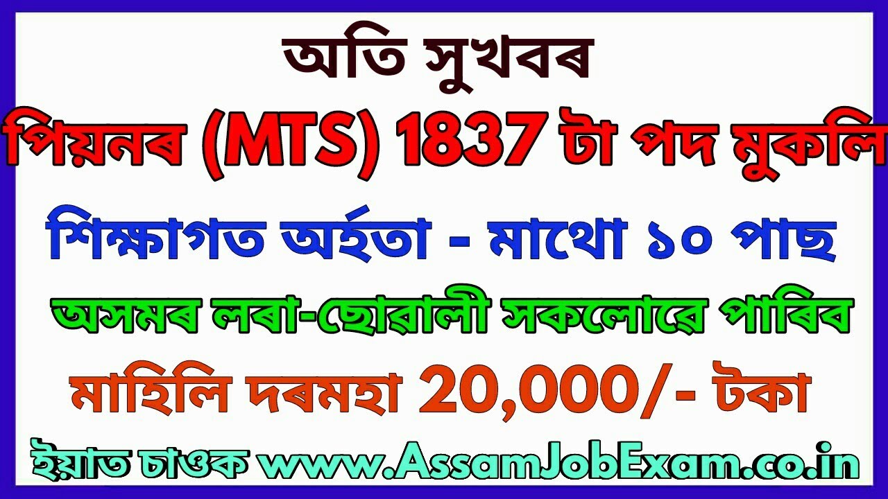 MTS Peon Post in Central Government Sector || DRDO CEPTAM Recruitment 2019