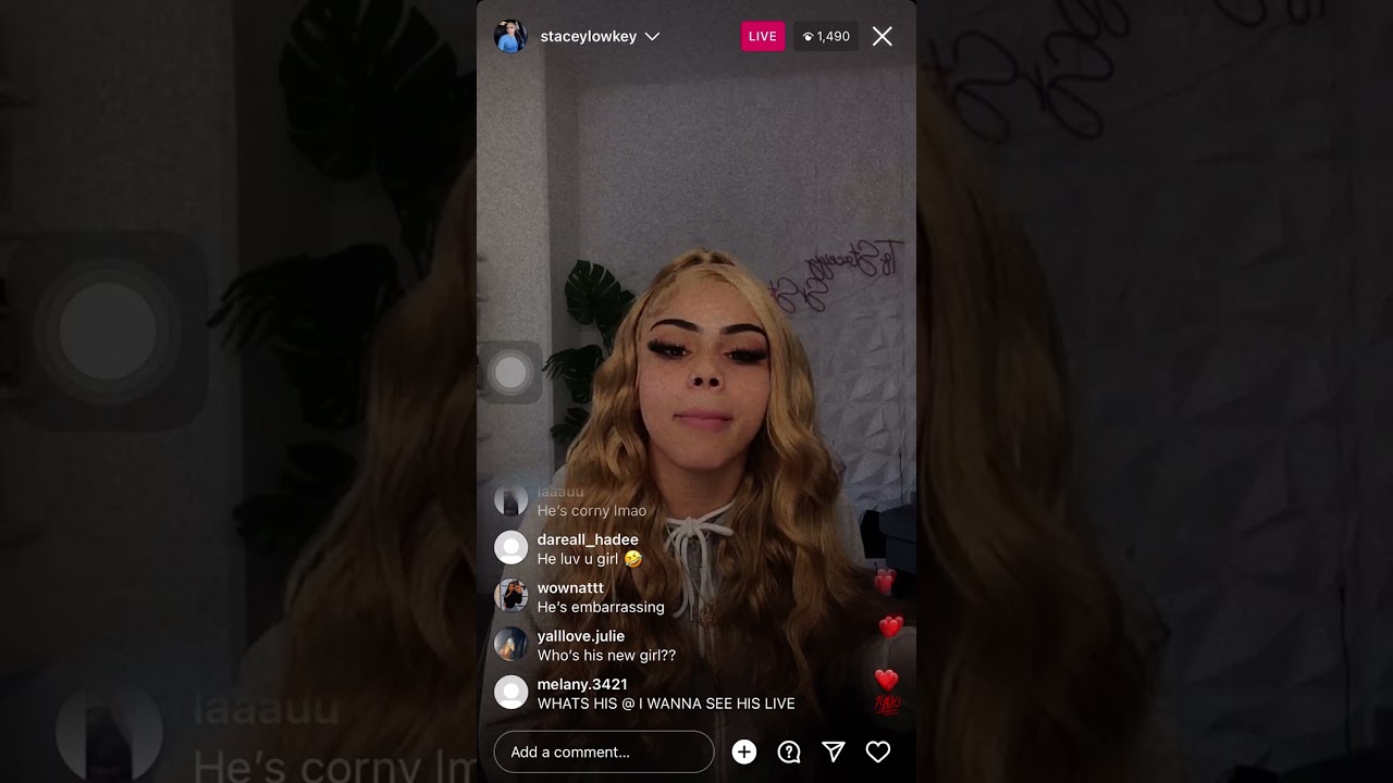 Tqstaceyy Instagram Live 12-14-2022