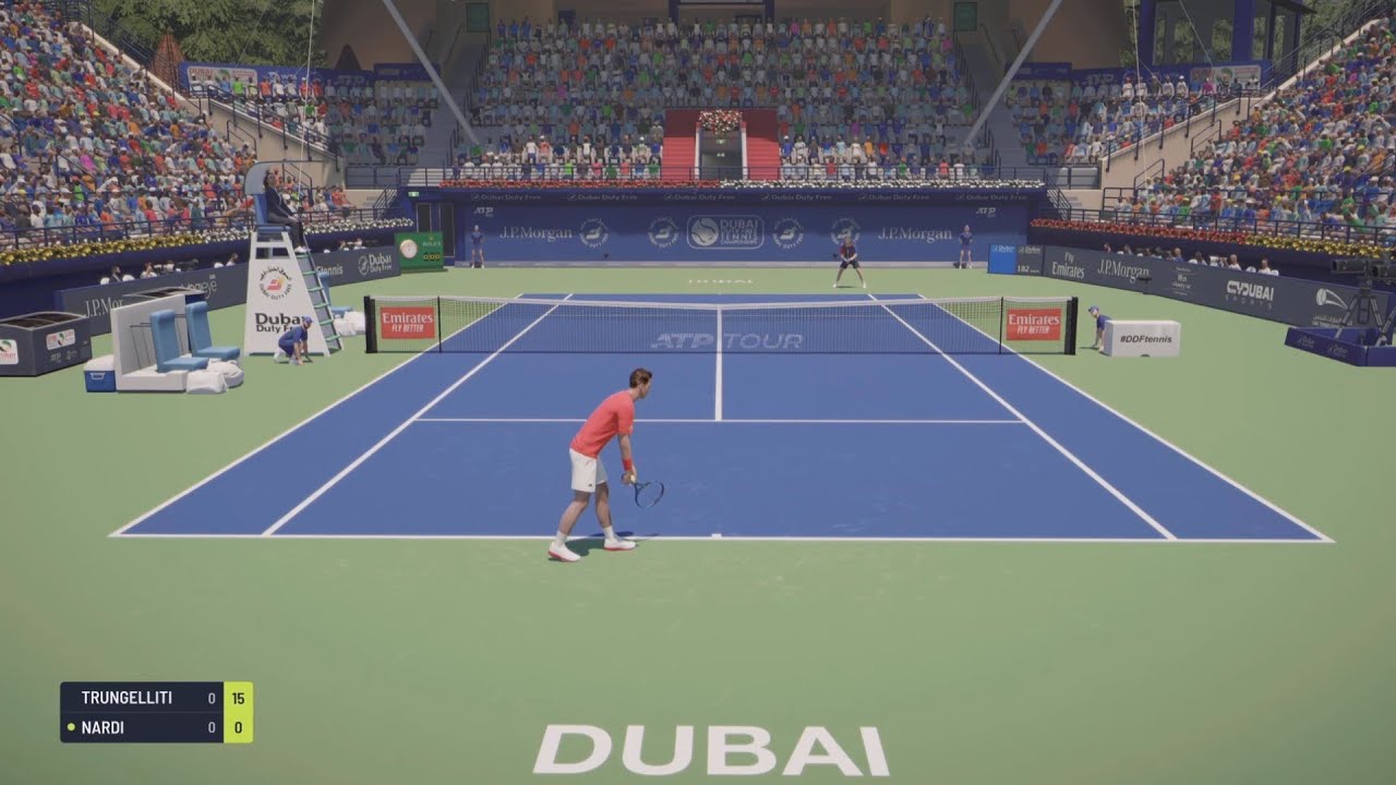Trugelliti vs Nardi DUBAI duty-free Atp 500