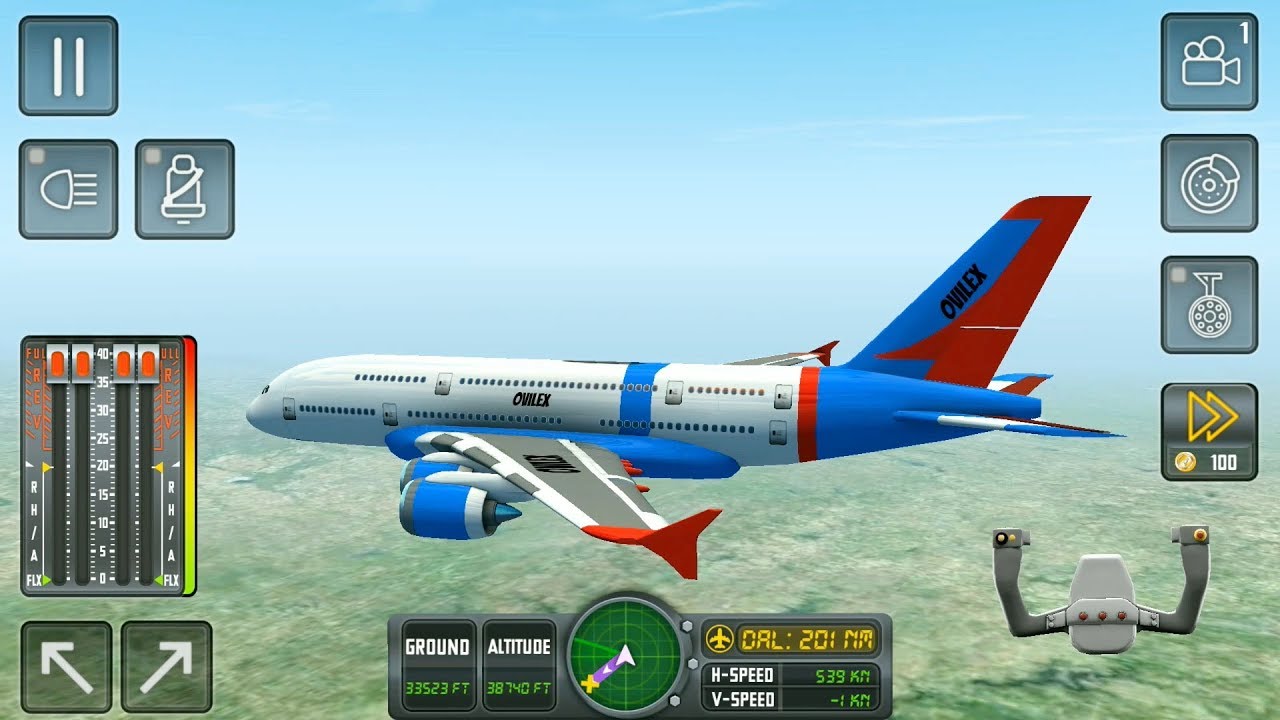 AirBus A380 | Flight Sim 2018 (Ovilex Software) #21 - Flight Game Android/iOS Gameplay HD