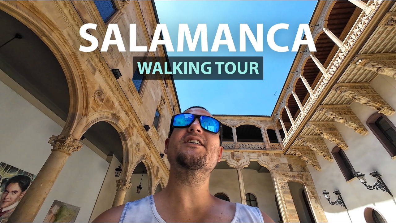 Colores y Calles de Salamanca 🇪🇸 | Walking Tour por el Casco Antiguo 🏛️