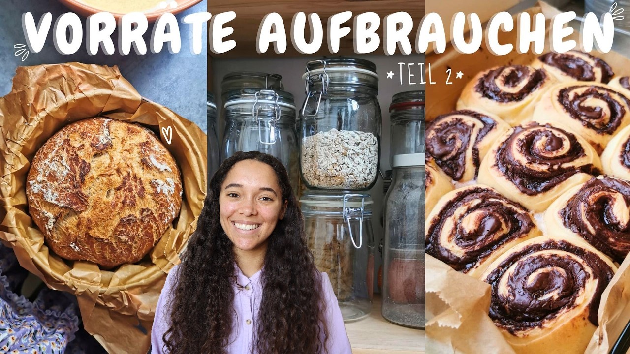 Vorräte aufbrauchen Teil 2 | Aufbrauch Challenge | Vegan 2025