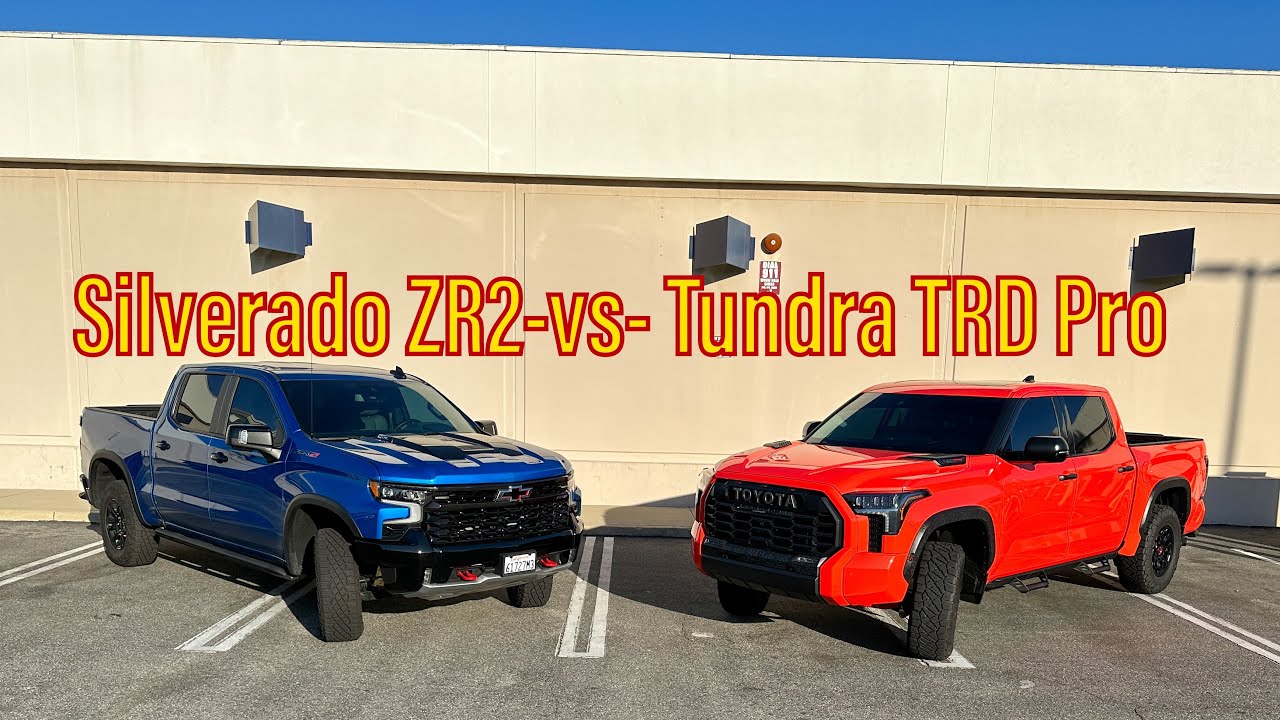 Silverado ZR2 -vs- Tundra TRD Pro- Let’s Talk…….