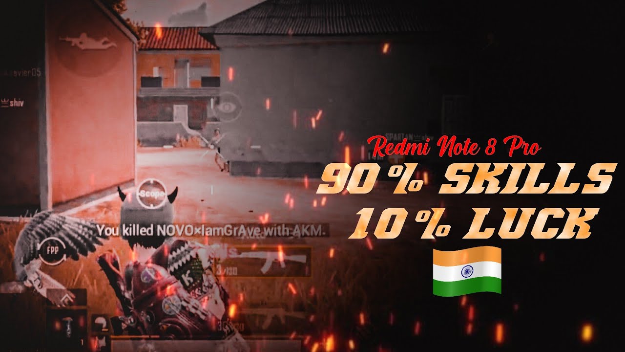 Redmi Note 8 Pro //🔥 90 % Skills 10% Luck🇮🇳 // Pubg Mobile // Vasim Hunter Gaming