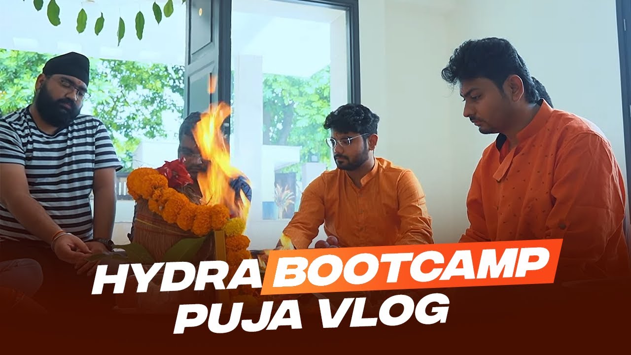 HYDRA BOOTCAMP KI PEHLI POOJA * HYDRA BOOTCAMP SNEAK PEAK *