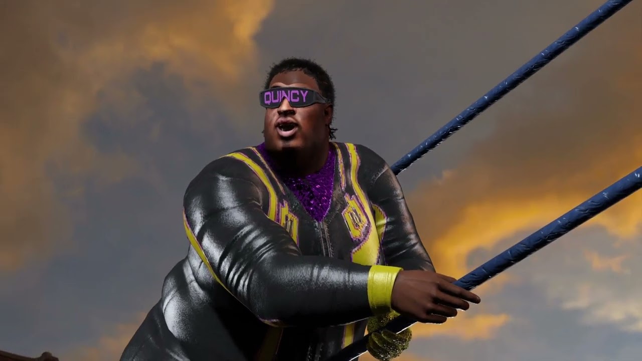 🔥🎮WWE 2K23 QUINCY ELLIOTT ENTRANCE🎮🔥