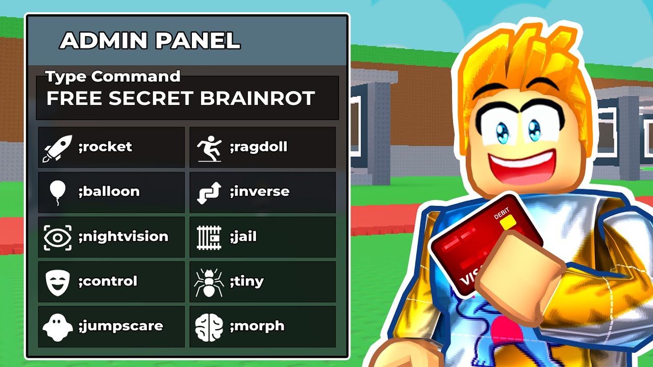 Потратьте 5000 долларов, чтобы стать администратором в Steal A Brainrot