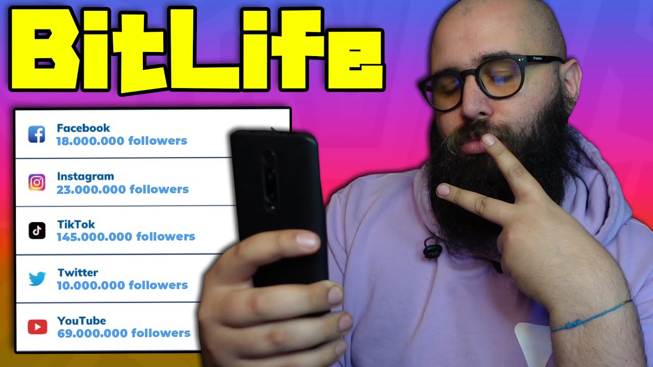 Divento un FAMOSO INFLUENCER su BITLIFE