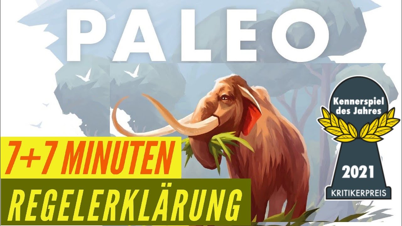 Paleo Regeln Anleitung Regelerklärung Regelvideo Kennerspiel des Jahres 2021