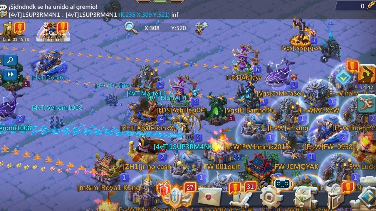RALLY PARTY  - #lordsmobile 