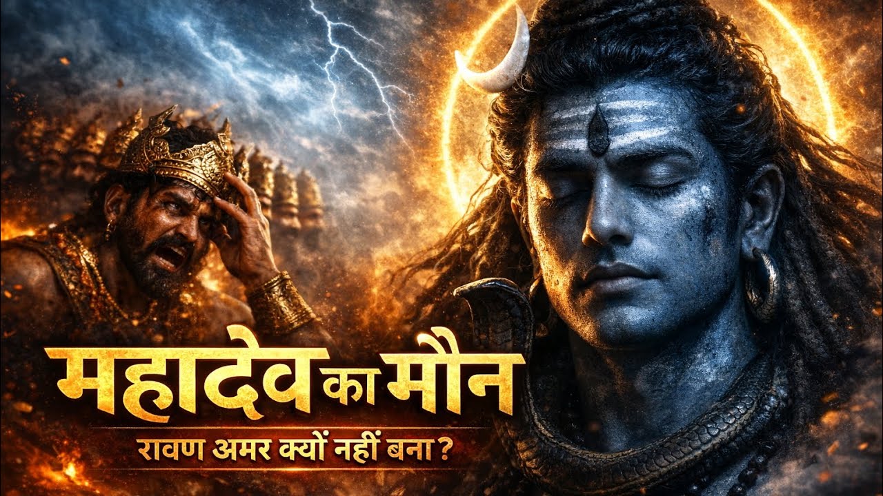 रावण की सबसे बड़ी भूल क्या थी? | शिव का मौन जिसने इतिहास बदल दिया 🔱#Mahadev#ShivKaMaun#RavanStory