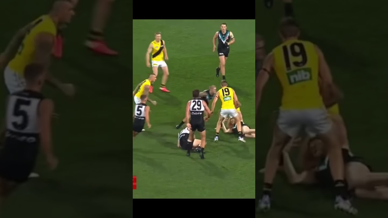 Lambert along the ground! Rich v PA 2020 PF #richmondtigers #afl #clutch