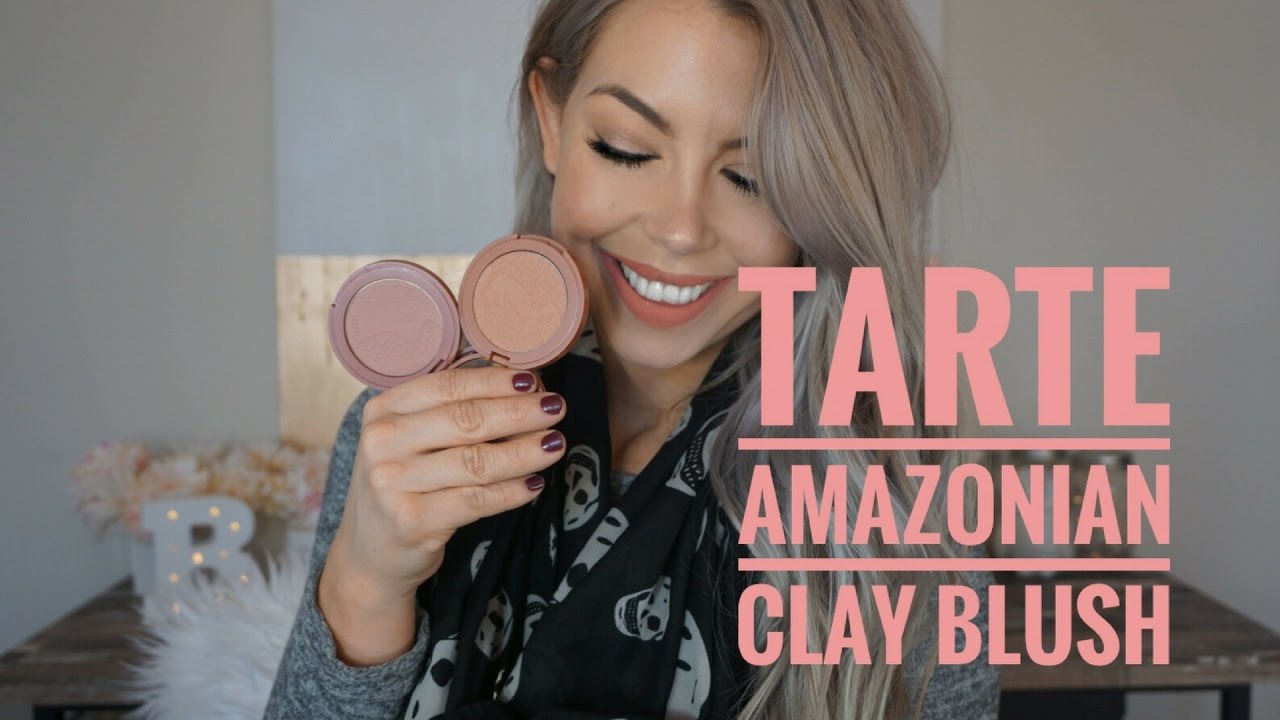 THE WORLD'S LONGEST LASTING BLUSH?! TARTE AMAZONIAN CLAY BLUSH | BrittanyNichole