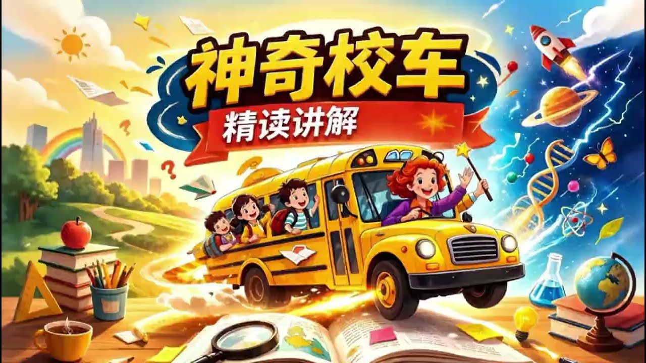英语学习｜神奇校车绘本精读讲解2