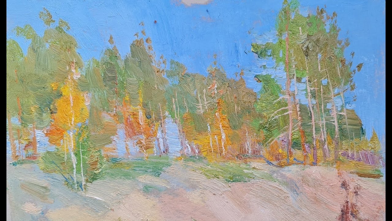 Plein air painting. Episode 7. Живопись на пленэре. Эпизод 7.