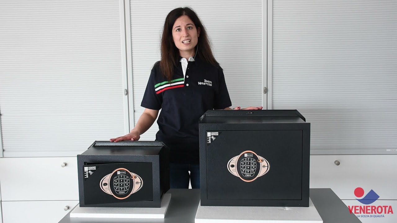 Cassaforte Personal a incasso di Mottura presentata da Venerota