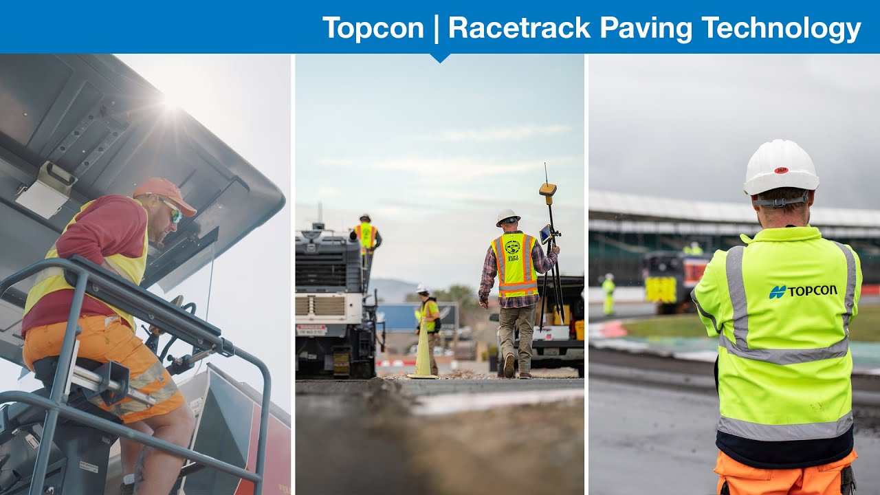 Racetrack Paving Technology | Topcon