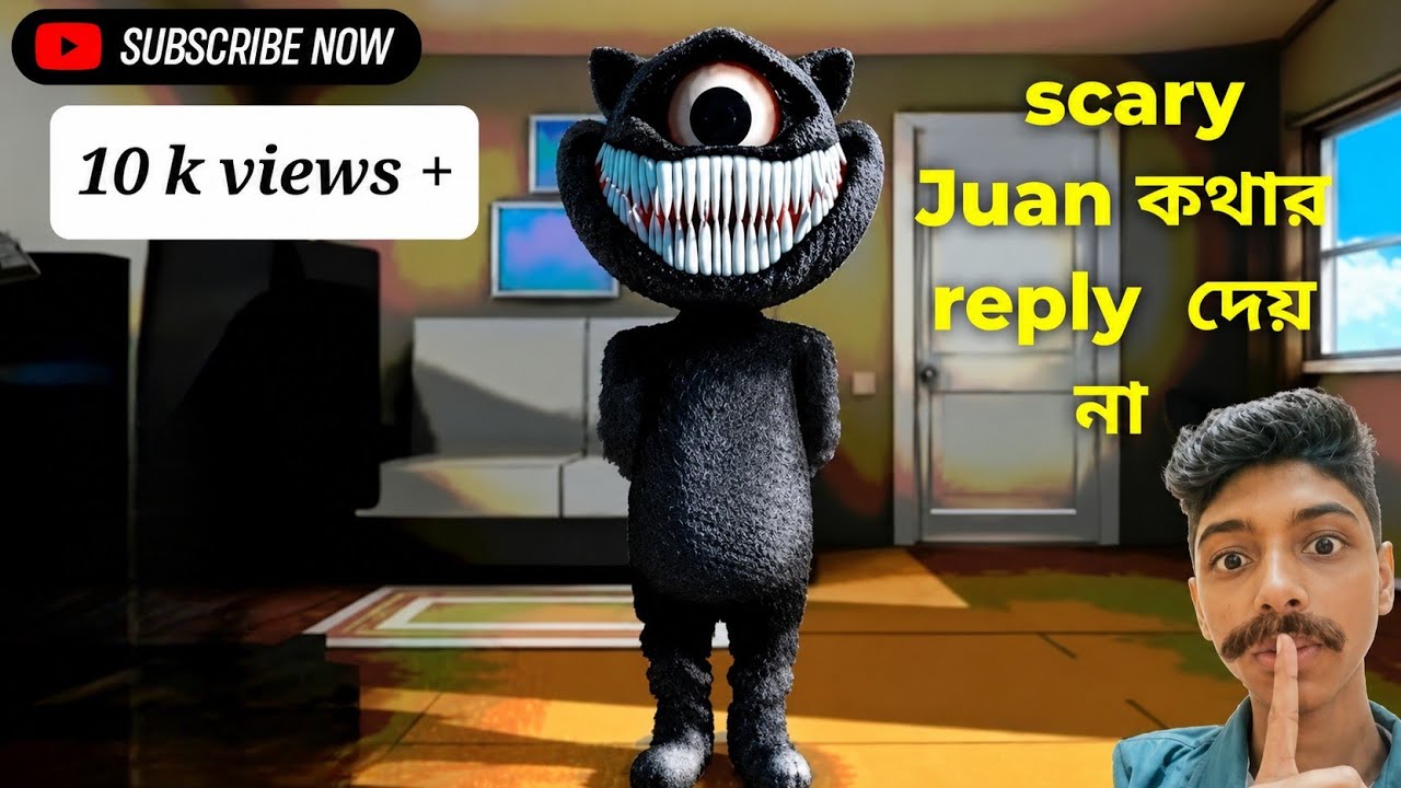Scary Juan | কথার reply দেয় না | Fake video | GAME PLAY | Talking Tom brother  @SokherGamer   😜😜