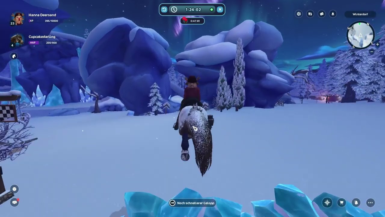 Die Rennen des Winterdorf 2025 #1 // Star Stable online