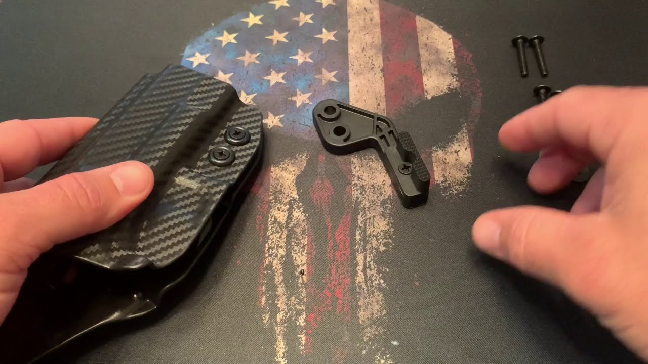 IWB KYDEX Holster Claw Kit Installation - Rounded Gear (Concealment Express)