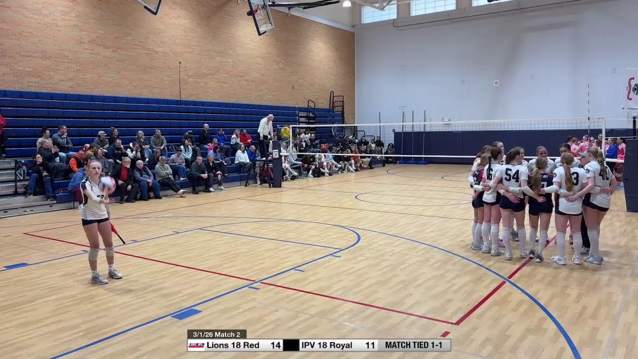 3/1/26 Lions Starved Rock 18 Red vs IPV 18 Royal