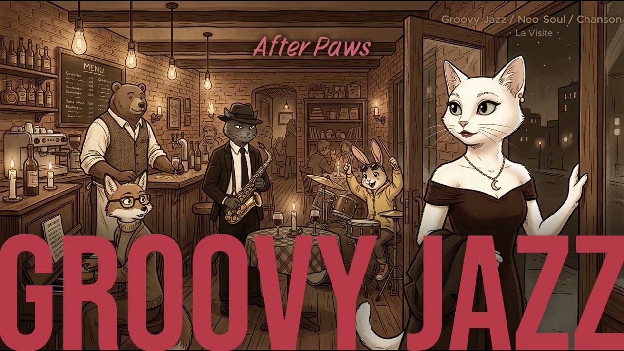 She Walked In. The Band Didn't Stand a Chance. 🎷 La Visite | Groovy Jazz Full Album
