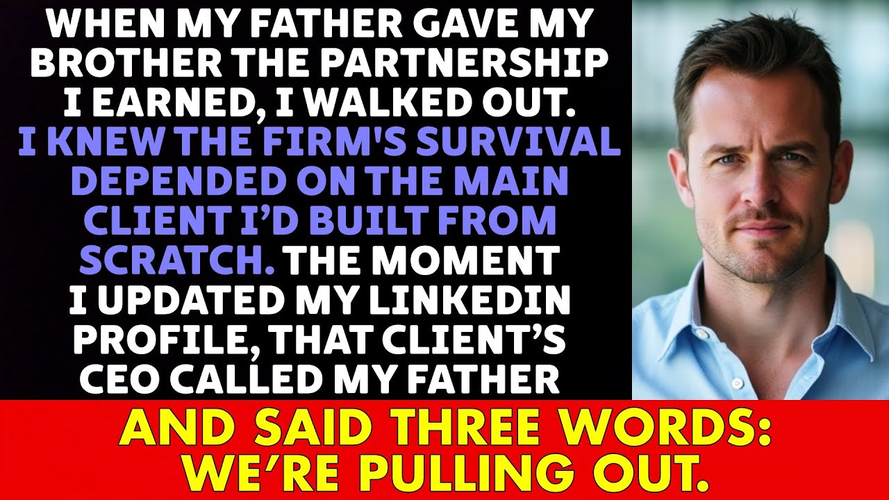 MY BROTHER Took the PROMOTION I EARNED—So I Took Their Clients and BURNED the Firm Down