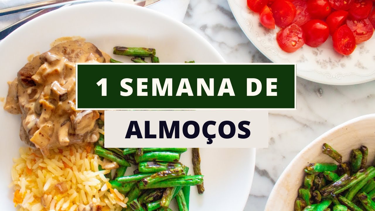 IDEIAS DE ALMOÇO DE SEGUNDA A SEXTA | MARINA MORAIS (2019)