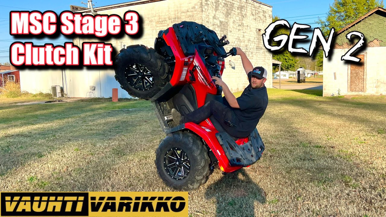 Gen 2 CFMOTO CFORCE 500 Clutch Kit Testing | Wheelie King