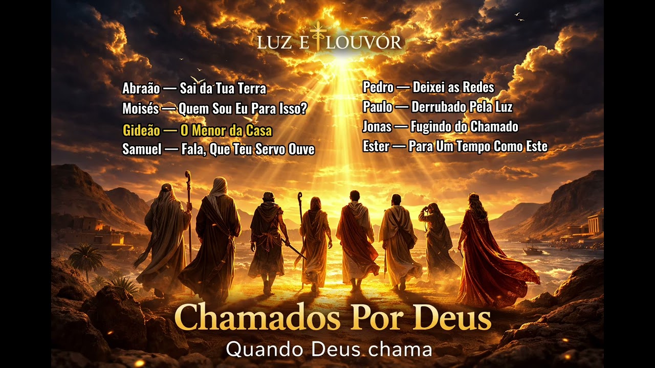 DEUS CHAMA OS IMPROVÁVEIS | 8 Louvores Inspirados em Personagens Bíblicos