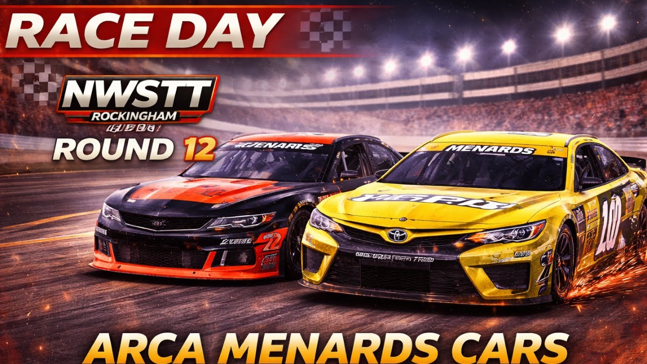 NWSTT S4 Round 12 of 14 - ARCA @ Rockingham - 75 Laps