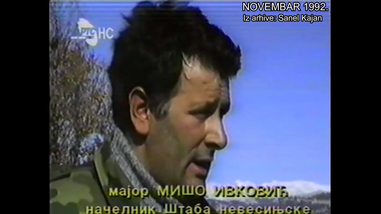 NEVESINJSKO MOSTARSKO RATIŠTE VRS - NOVEMBAR 1992.