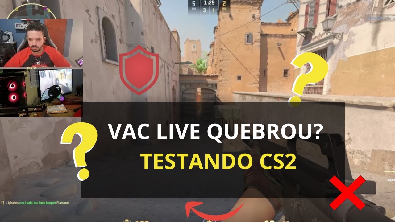 TESTEI O VAC LIVE, E ACONTECEU ISSO NA PARTIDA !! #cheaterscs2 #csgo #vaclive #cs2