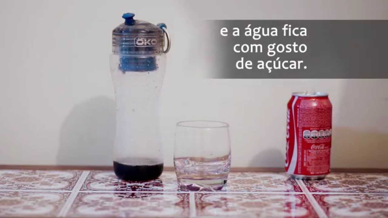 Filtra ou n&atilde;o Filtra? - Teste da garrafa OKO