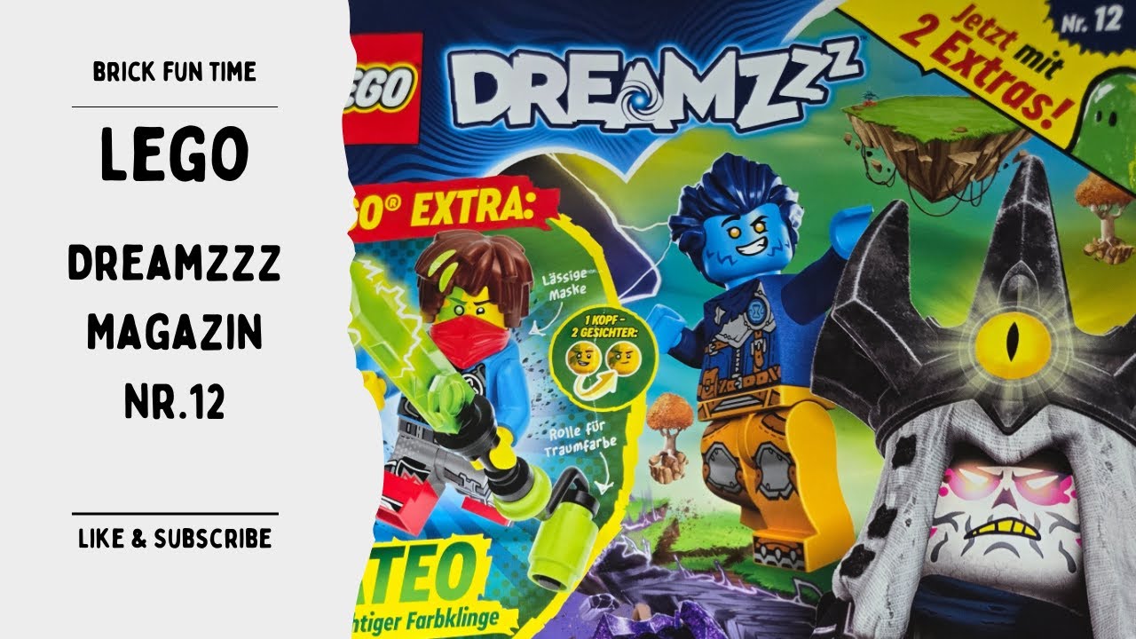 Was macht ihr mit der Dreamzzz Reihe 🤬🤬🤬 ?!?! Neu LEGO Dreamzzz Magazin Nr.12 *Review*