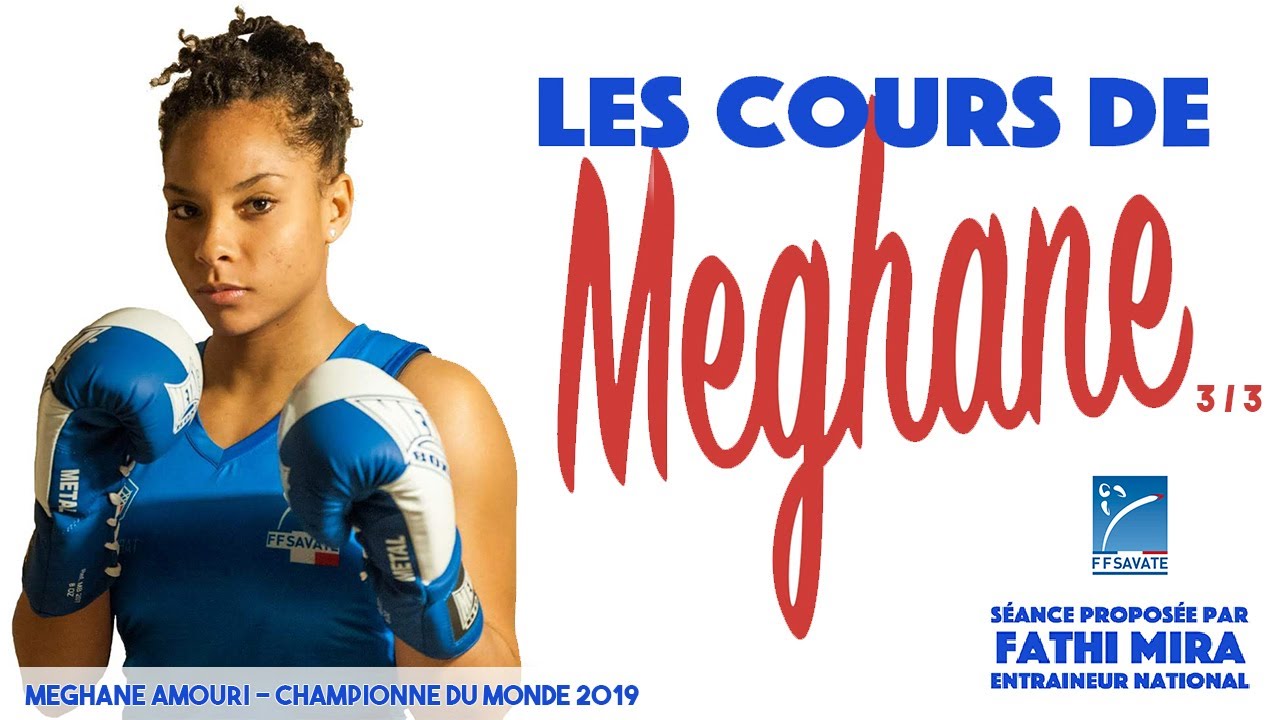 SAVATE boxe française -  Les cours de Meghane AMOURI 💪⏱ 3/3
