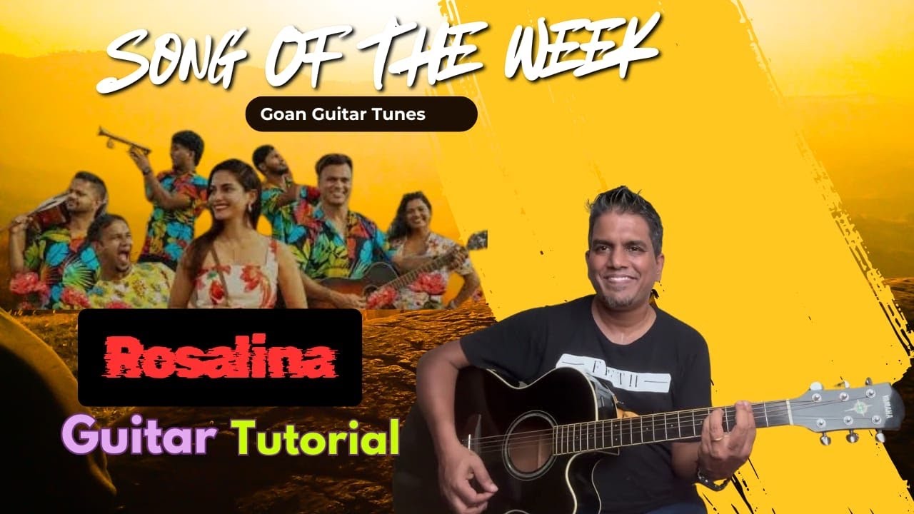 Rosalina chords | Black sapphire | song of the week | guitar lesson 