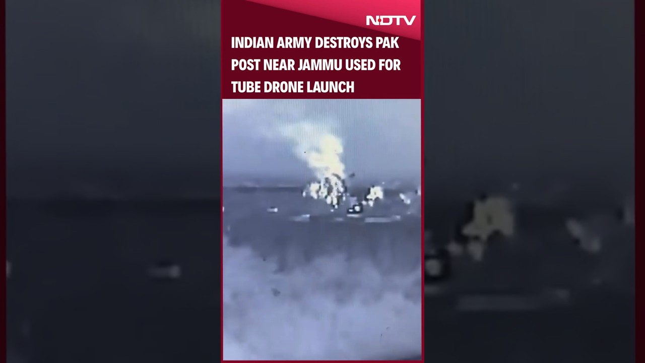 India Strikes Pakistan | Indian Army Destroys Pak Post Near Jammu Used For Tube Drone Launch