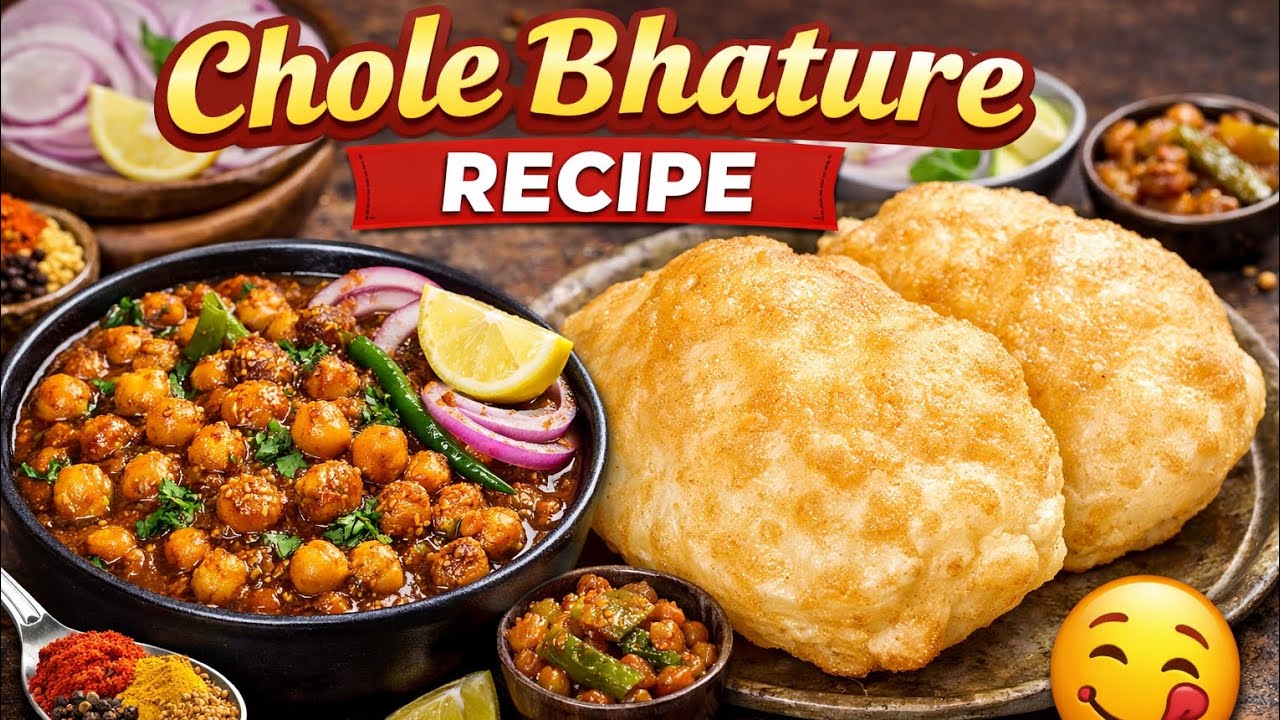 Authentic Punjabi Chole Bhature Recipe | Soft & Crispy Bhature | # Babitakirasoi 