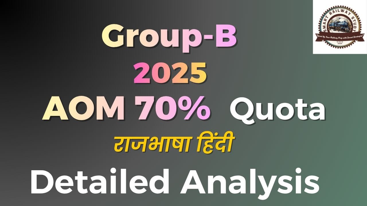 AOM 70% Quota exam 2025- Real Rajabhsha questions detailed analysis