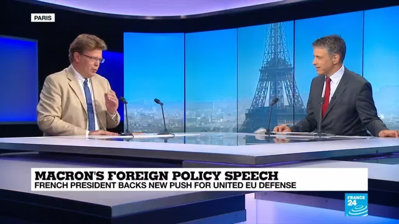 Macron's foreign policy: ''The French strategy is to get the UK on board''