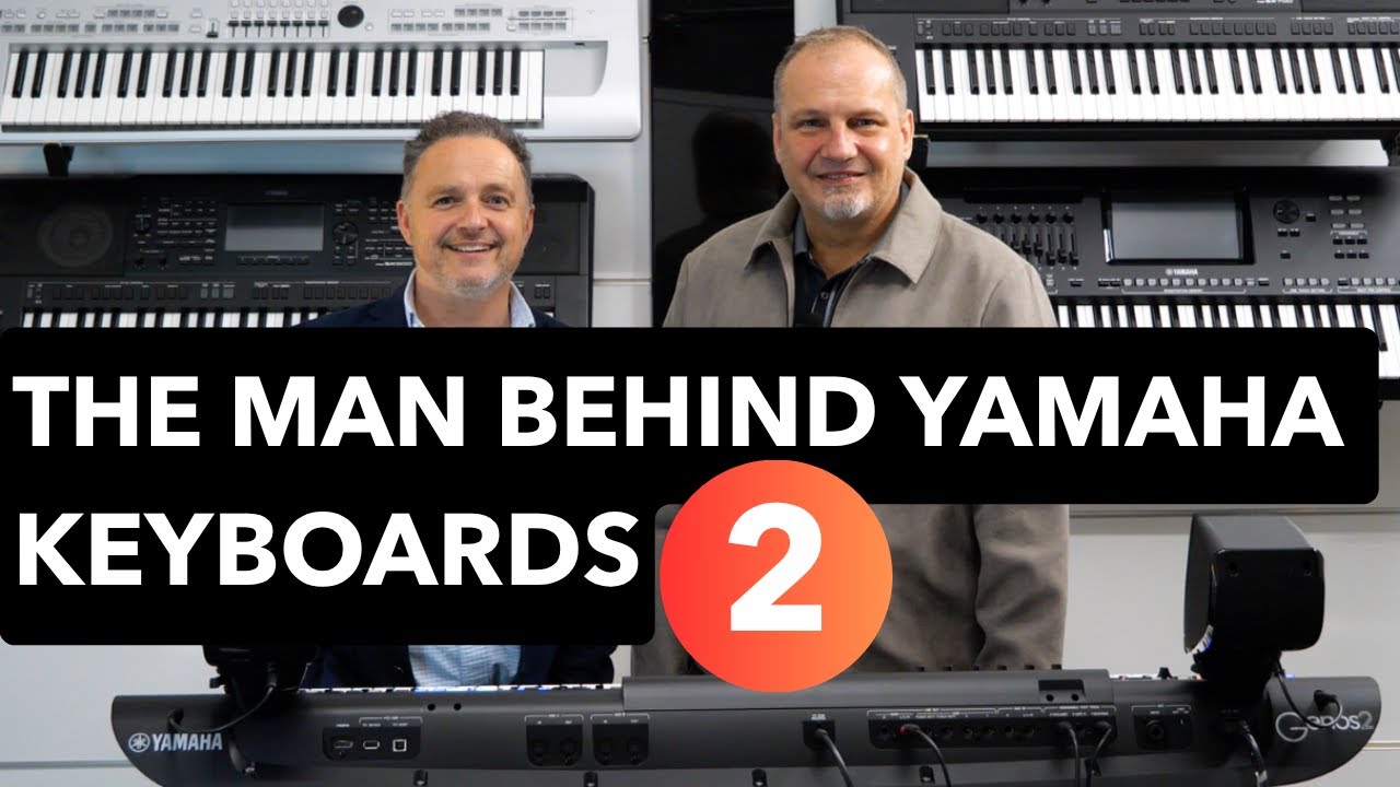 The Man Behind Yamaha’s Keyboards – Martin Harris | UK EXCLUSIVE | Part 2