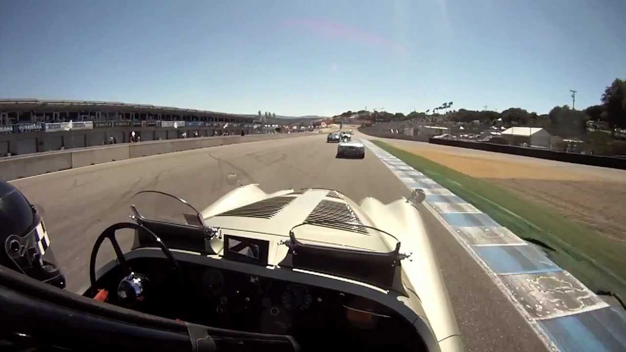 Monterey Reunion 2011 Jaguar XK120 Race Part 1